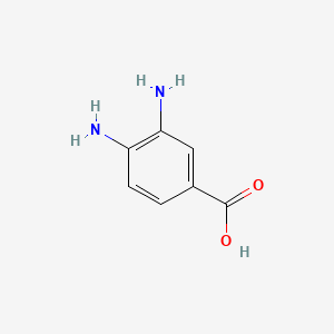 Chemical structure of 4-Carboxyphenyldiamine