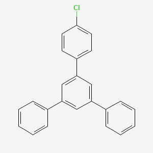 Chemical structure of 4-Chloro-5'-phenyl-1,1':3',1''-terphenyl