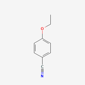 Chemical structure of 4-Ethoxybenzonitrile