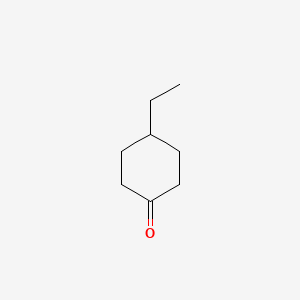 Chemical structure of 4-Ethylcyclohexanone