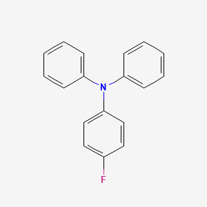 Chemical structure of 4-Fluoro-N,N-diphenylaniline