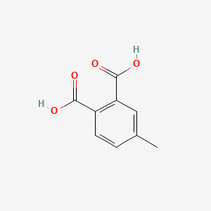Chemical structure of 4-Methylphthalic acid
