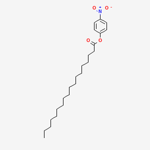 Chemical structure of 4-Nitrophenyl stearate