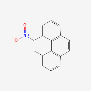 Chemical structure of 4-Nitropyrene