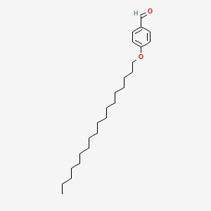 Chemical structure of 4-Octadecyloxybenzaldehyde
