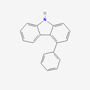 Chemical structure of 4-Phenyl-9H-carbazole