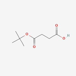 Chemical structure of 4-tert-Butoxy-4-oxobutanoic acid