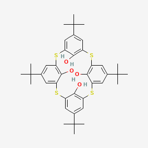 Chemical structure of 4-tert-Butylthiacalix[4]arene