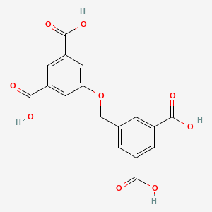 Chemical structure of 5-((3,5-Dicarboxybenzyl)oxy)isophthalic acid