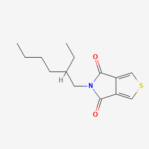 Chemical structure of 5-(2-Ethylhexyl)-4H-thieno[3,4-c]pyrrole-4,6(5H)-dione