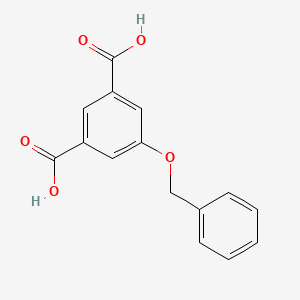 Chemical structure of 5-(Benzyloxy)isophthalic acid