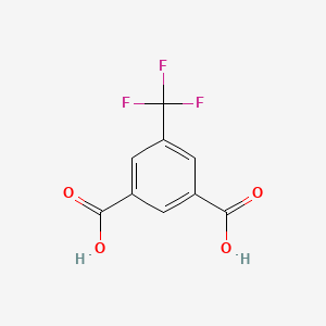 Chemical structure of 5-(Trifluoromethyl)isophthalic acid