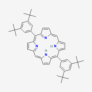 Chemical structure of Porphyrin for YD 2dye