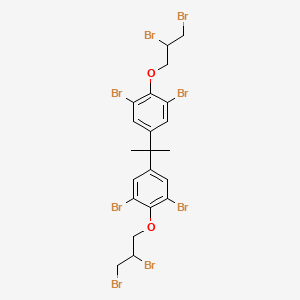 Chemical structure of Tetrabromobisphenol A bis(2,3-dibromopropyl ether)