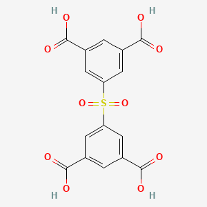 Chemical structure of 5,5'-Sulfonyldiisophthalic acid