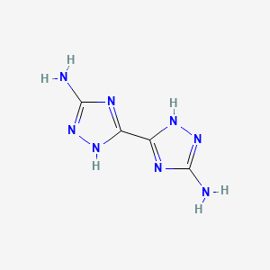 Chemical structure of 5,5′-Diamino-3,3′-bis-1,2,4-triazole