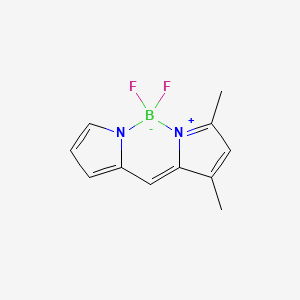 Chemical structure of 4,4-Difluoro-5,7-dimethyl-4-bora-3a,4a-diaza-3-indacene