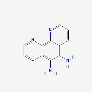 Chemical structure of 5,6-Diamino-1,10-phenanthroline