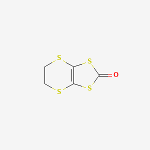 Chemical structure of 4,5-Ethylenedithio-1,3-dithiol-2-one