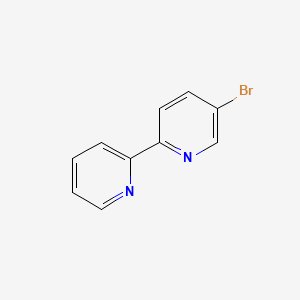 Chemical structure of 5-Bromo-2,2'-bipyridine