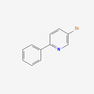 Chemical structure of 5-Bromo-2-phenylpyridine