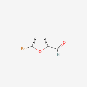 Chemical structure of 5-Bromofuran-2-carbaldehyde