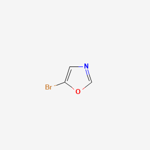 Chemical structure of 5-Bromooxazole