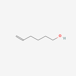 Chemical structure of 5-Hexen-1-ol