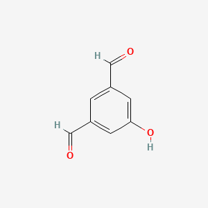 Chemical structure of 5-Hydroxyisophthalaldehyde