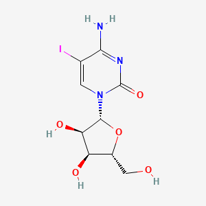 Chemical structure of Iodocytidine