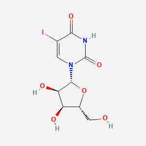 Chemical structure of 5-Iodouridine