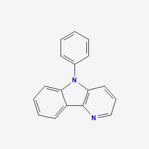 Chemical structure of 5-Phenyl-5H-pyrido[3,2-b]indole