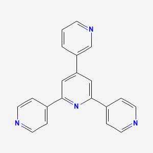Chemical structure of 6'-(Pyridin-4-yl)-3,4':2',4''-terpyridine
