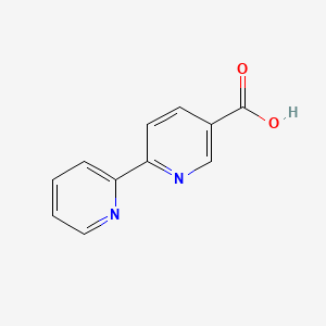 Chemical structure of (2,2'-Bipyridine)-5-carboxylic acid