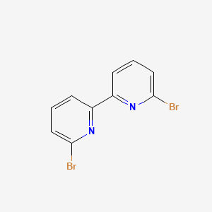 Chemical structure of 6,6'-Dibromo-2,2'-bipyridyl