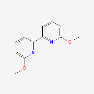 Chemical structure of 6,6'-Dimethoxy-2,2'-bipyridine