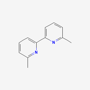 Chemical structure of 6,6'-Bi-2-picoline