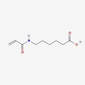 Chemical structure of 6-Acrylamidohexanoic acid