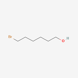 Chemical structure of 6-Bromohexan-1-ol