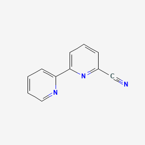 Chemical structure of 6-Cyano-2,2'-bipyridine