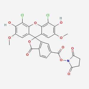 Chemical structure of 6-JOE, SE