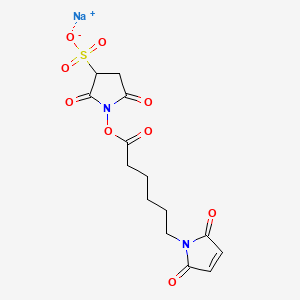 Chemical structure of Sulfo-EMCS