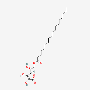 Chemical structure of L-Ascorbic acid 6-stearate