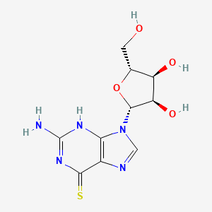 Chemical structure of Thioguanosine