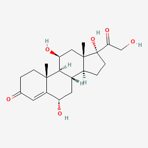 Chemical structure of 6α-Hydroxycortisol