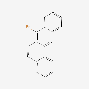 Chemical structure of 7-Bromobenz[a]anthracene