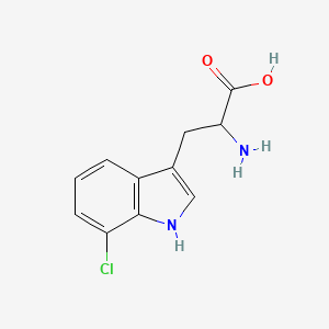 Chemical structure of 7-Chlorotryptophan