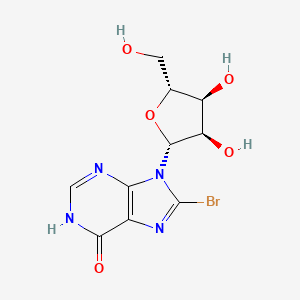 Chemical structure of 8-Bromoinsine