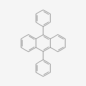 Chemical structure of 9,10-Diphenylanthracene