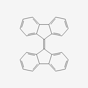 Chemical structure of 9,9'-Bifluorenylidene